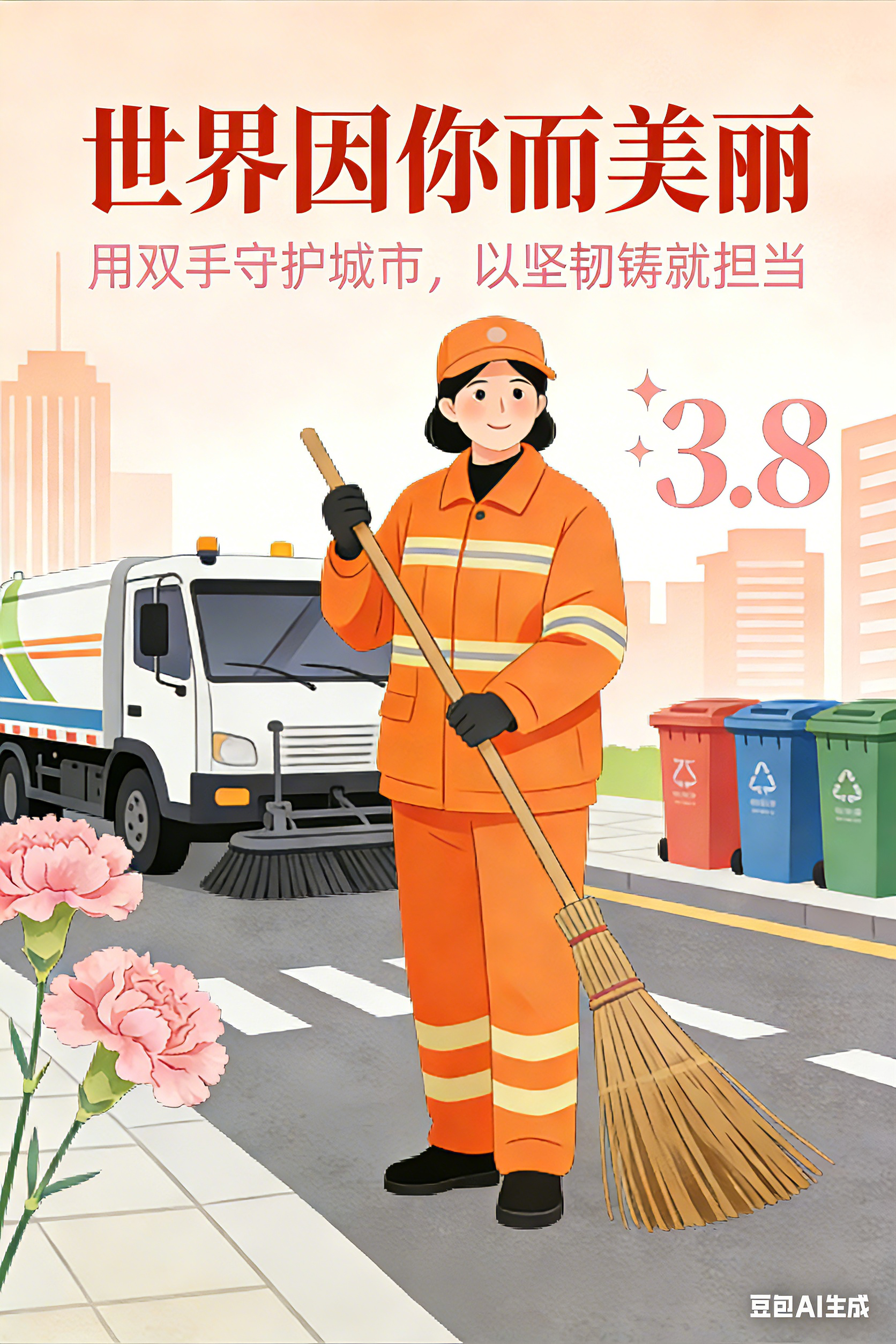 三八妇女节 | 平凡亦有光，致敬环卫“她”力量